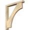 Ekena Millwork Westlake Block Rough Sawn Bracket w/ Offset Brace, Douglas Fir, 4"W x 26"D x 30"H BKT0402X26X30WTL05RDF - alternate 1